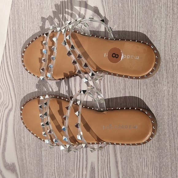 Madden Girl Fresh Studded Slip-on Sandals size 8 - Picture 8 of 12